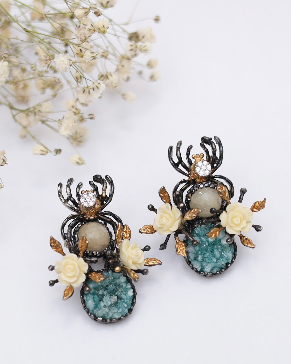 SPIDER EARRINGS