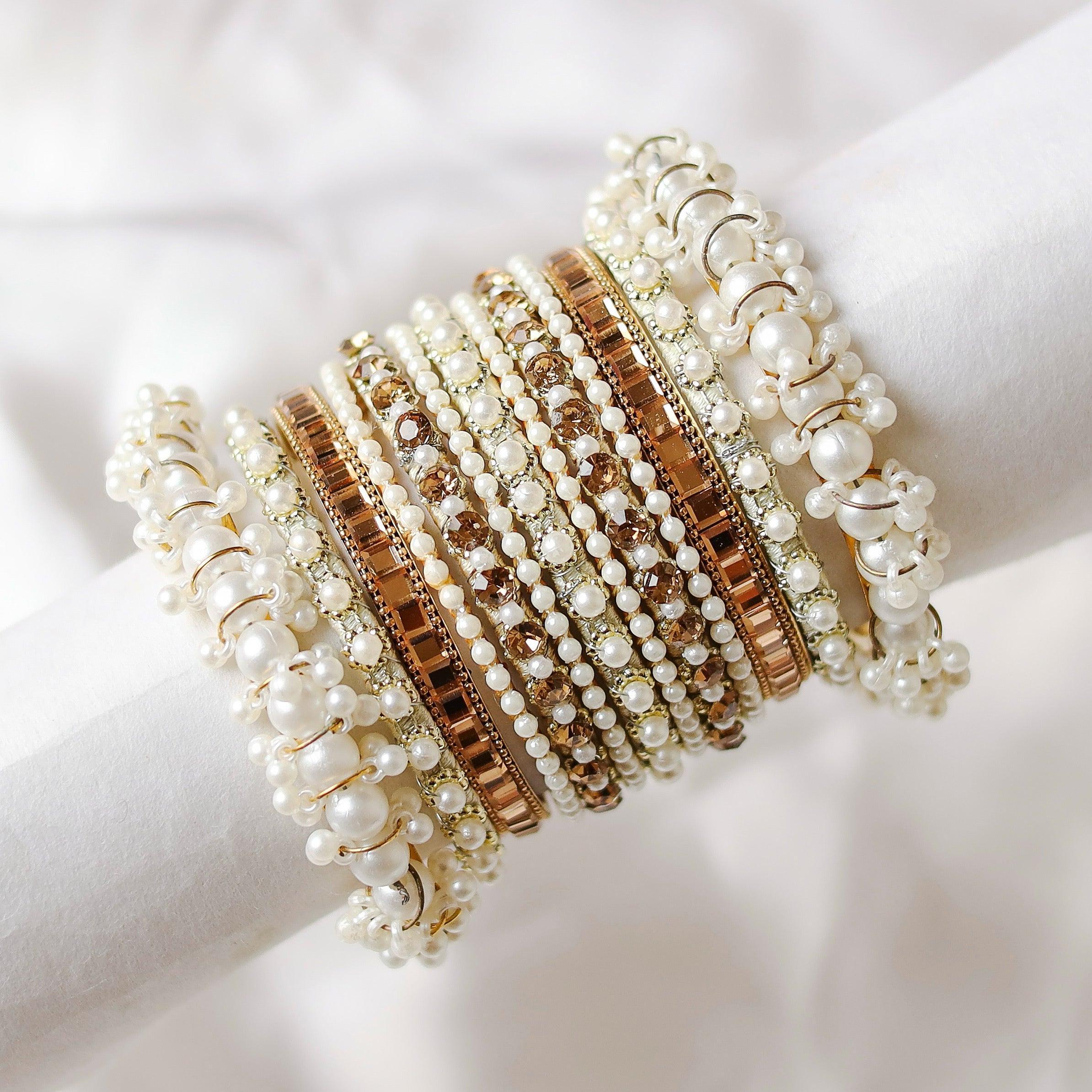 PEARL BANGLES