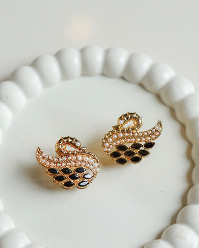 SWAN EARRINGS