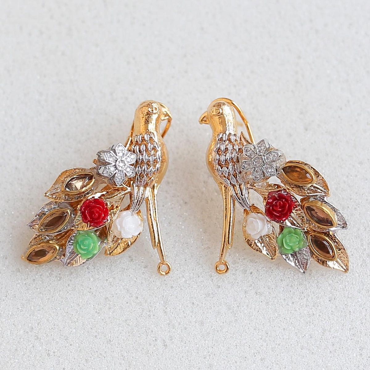 PAVO EARRINGS - GOLD