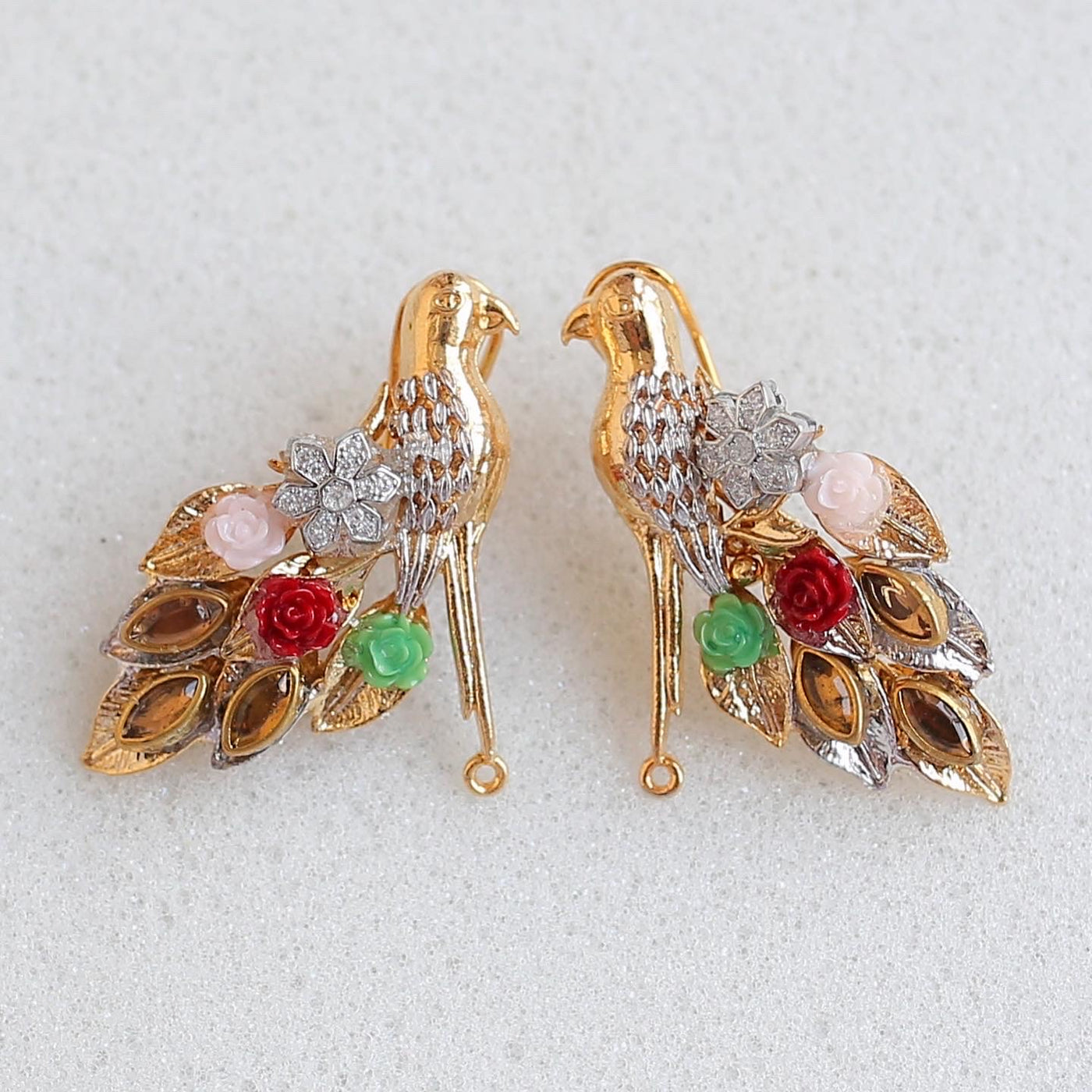 PAVO EARRINGS - GOLD